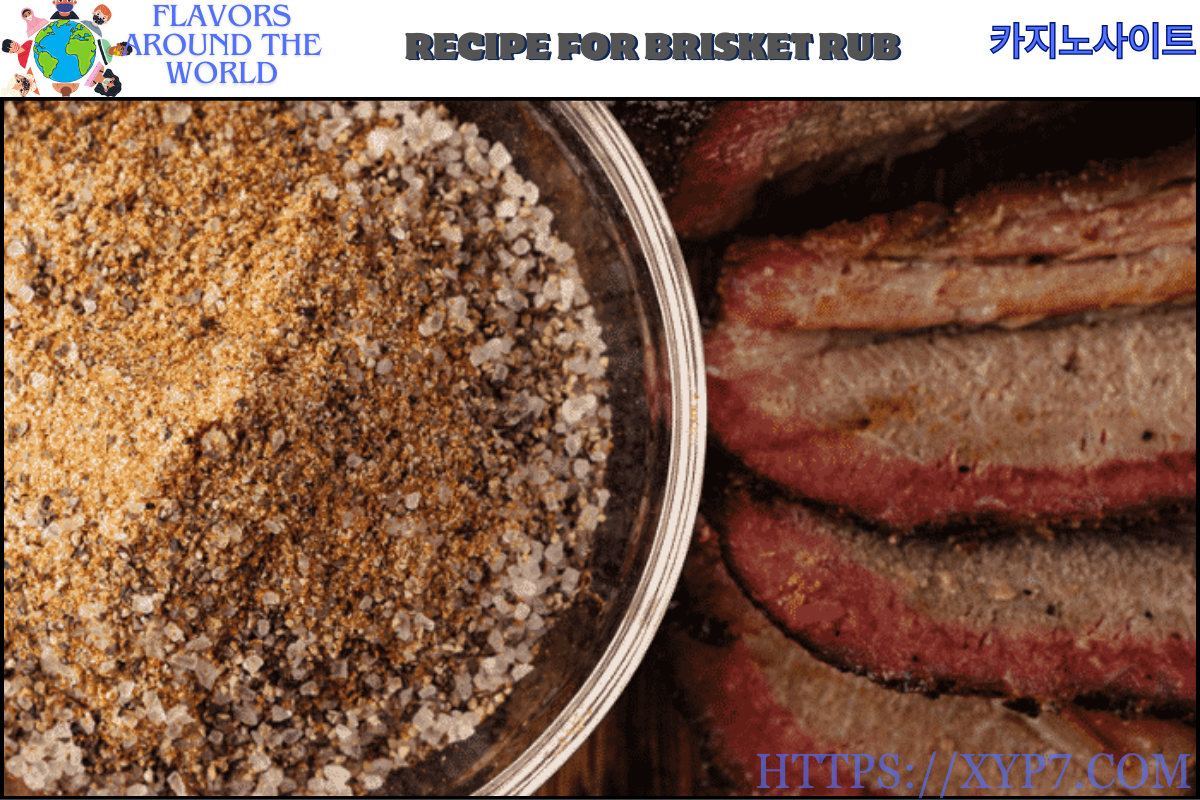 Recipe for Brisket Rub